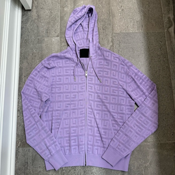 Givenchy 4G Logo Zip-Up Hoodie, Size L - Picture 9 of 14